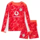 Borussia Dortmund Keeper Tenue Kind 2025/26 Lange Mouw Rode Borussia Dortmund Keeper Tenue Kind 2025/26 Lange Mouw Rode