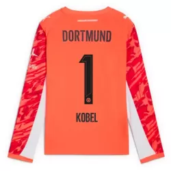 Borussia Dortmund Kobel 1 Keeper Shirt Heren 2025/26 Lange Mouw Rode Borussia Dortmund Kobel 1 Keeper Shirt Heren 2025/26 Lange Mouw Rode