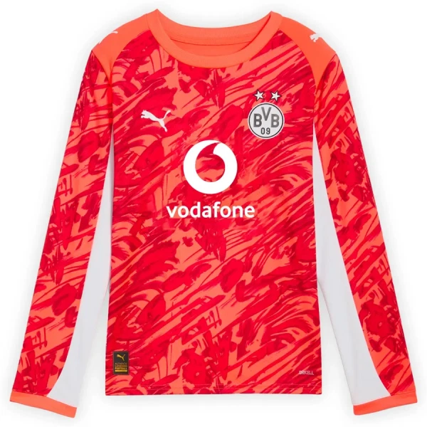 Borussia Dortmund Kobel 1 Keeper Shirt Heren 2025/26 Lange Mouw Rode