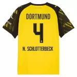 Borussia Dortmund N. Schlotterbeck 4 Shirt Heren Thuis 2025/26
