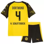 Borussia Dortmund N. Schlotterbeck 4 Tenue Kind Thuis 2025/26