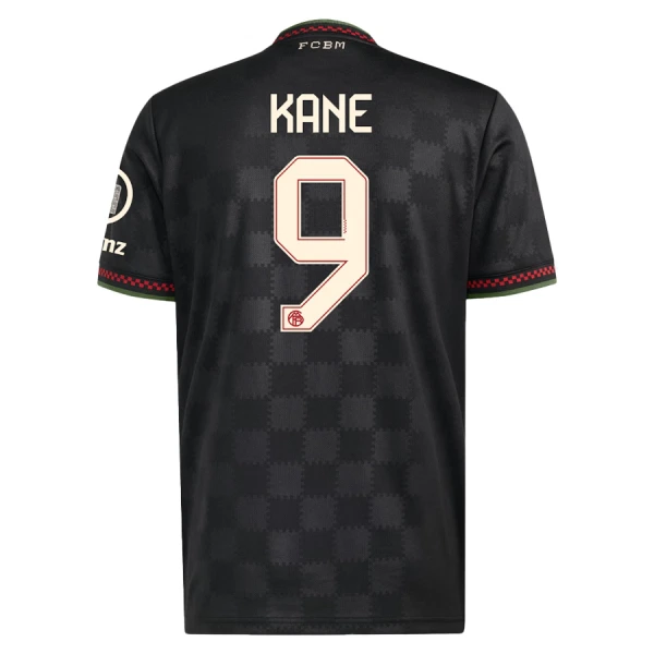 FC Bayern München Kane 9 Shirt Heren Derde 2025/26 FC Bayern München Kane 9 Shirt Heren Derde 2025/26