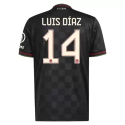 FC Bayern München Luis Díaz 14 Shirt Heren Derde 2025/26 FC Bayern München Luis Díaz 14 Shirt Heren Derde 2025/26