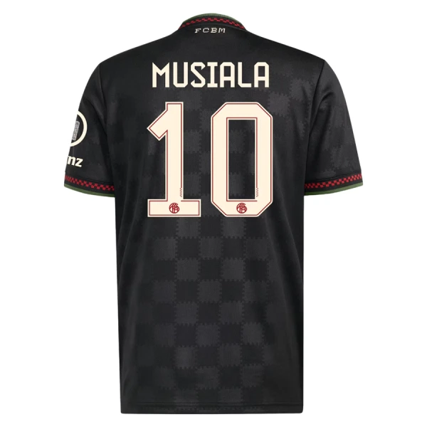 FC Bayern München Musiala 10 Shirt Heren Derde 2025/26 FC Bayern München Musiala 10 Shirt Heren Derde 2025/26
