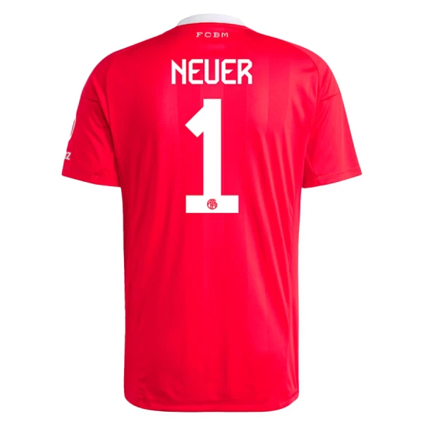 FC Bayern München Neuer 1 Keeper Shirt Heren 2025/26 Rode