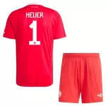 FC Bayern München Neuer 1 Keeper Tenue Kind 2025/26 Rode