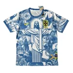 Brazilië Shirt Heren 2025 Blauwe - Speciaal