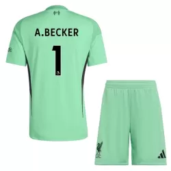 Liverpool A. Becker 1 Keeper Tenue Kind 2025/26 Groene Liverpool A. Becker 1 Keeper Tenue Kind 2025/26 Groene