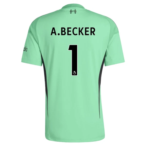Liverpool A. Becker 1 Keeper Tenue Kind 2025/26 Groene
