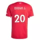 Liverpool Diogo J 20 Shirt Heren Thuis 2025/26