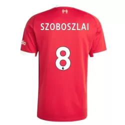 Liverpool Dominik Szoboszlai 8 Shirt Heren Thuis 2025/26 Liverpool Dominik Szoboszlai 8 Shirt Heren Thuis 2025/26