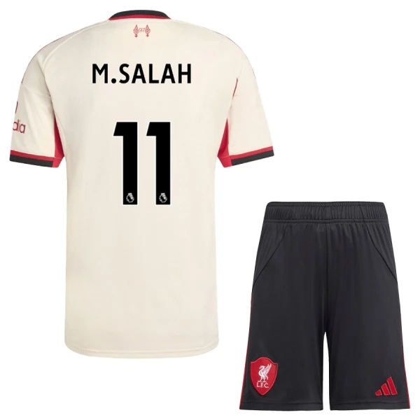 Liverpool M.Salah 11 Tenue Kind Uit 2025/26 Liverpool M.Salah 11 Tenue Kind Uit 2025/26