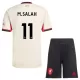 Liverpool M.Salah 11 Tenue Kind Uit 2025/26 Liverpool M.Salah 11 Tenue Kind Uit 2025/26