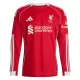 Liverpool Shirt Heren Thuis 2025/26 Lange Mouw Liverpool Shirt Heren Thuis 2025/26 Lange Mouw
