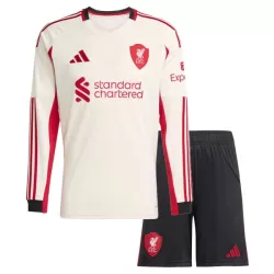 Liverpool Tenue Kind Uit 2025/26 Lange Mouw Liverpool Tenue Kind Uit 2025/26 Lange Mouw