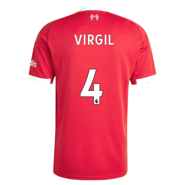 Liverpool Virgil 4 Shirt Heren Thuis 2025/26
