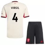 Liverpool Virgil 4 Tenue Kind Uit 2025/26