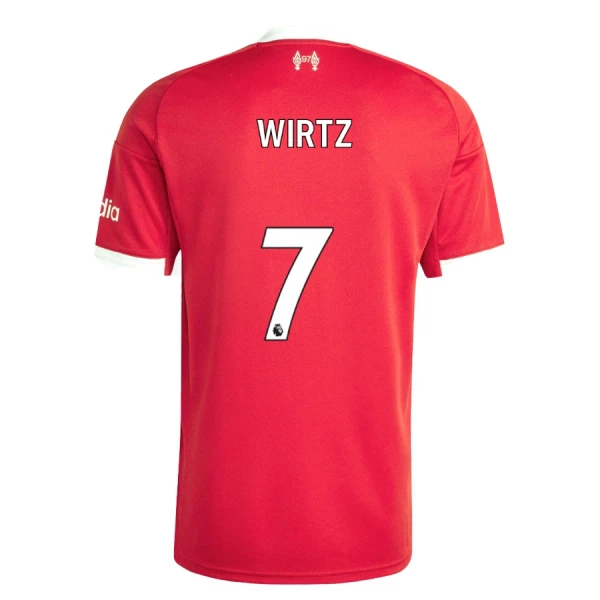 Liverpool Wirtz 7 Shirt Heren Thuis 2025/26 Liverpool Wirtz 7 Shirt Heren Thuis 2025/26