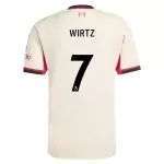 Liverpool Wirtz 7 Shirt Heren Uit 2025/26