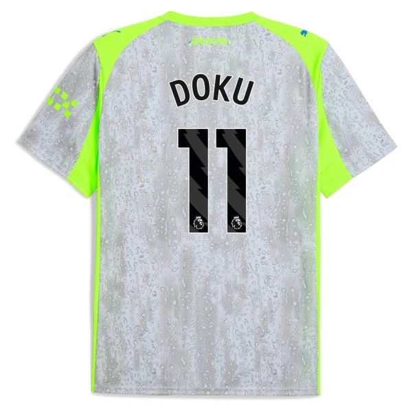 Manchester City Doku 11 Shirt Heren Derde 2025/26 Manchester City Doku 11 Shirt Heren Derde 2025/26