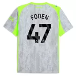Manchester City Foden 47 Shirt Heren Derde 2025/26