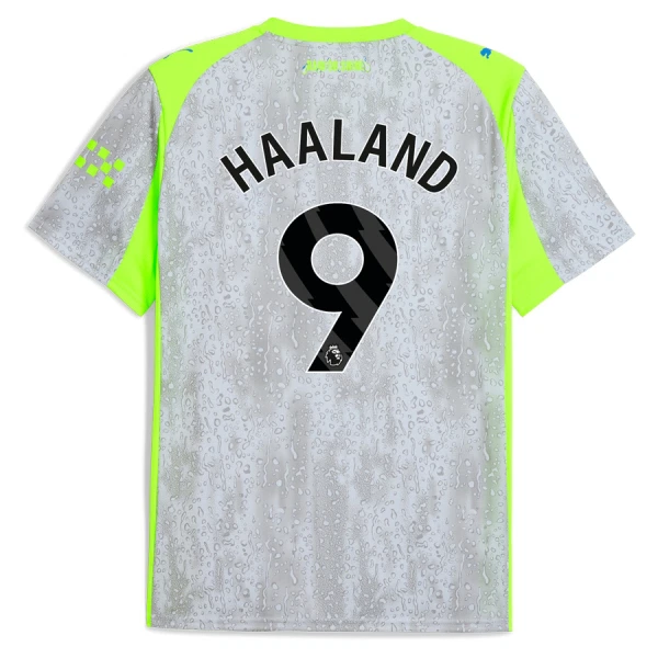 Manchester City Haaland 9 Shirt Heren Derde 2025/26 Manchester City Haaland 9 Shirt Heren Derde 2025/26