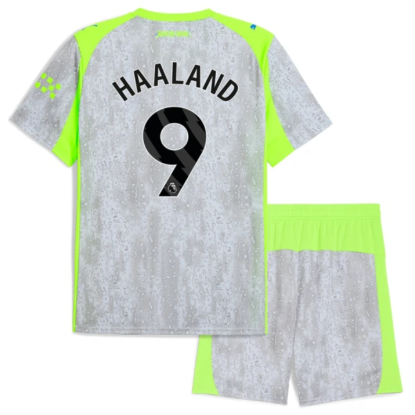 Manchester City Haaland 9 Tenue Kind Derde 2025/26 Manchester City Haaland 9 Tenue Kind Derde 2025/26