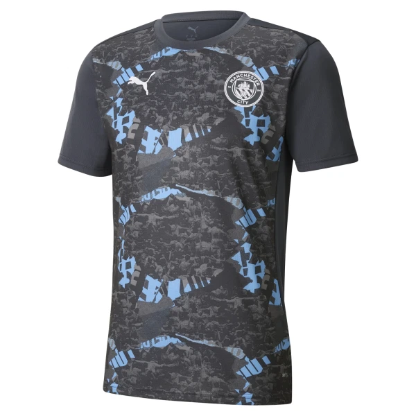 Manchester City Pre-Match Shirt Heren 2025/26 Zwarte