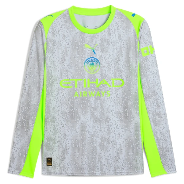 Manchester City Shirt Heren Derde 2025/26 Lange Mouw