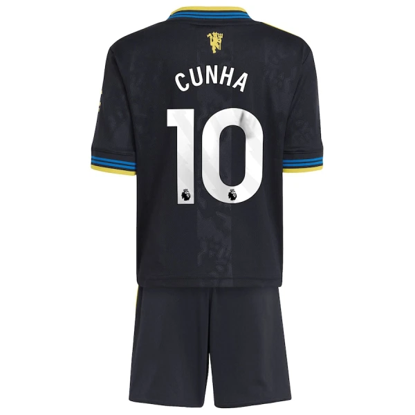 Manchester United Cunha 10 Tenue Kind Derde 2025/26 Manchester United Cunha 10 Tenue Kind Derde 2025/26
