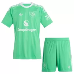 Manchester United Keeper Tenue Kind 2025/26 Groene Manchester United Keeper Tenue Kind 2025/26 Groene