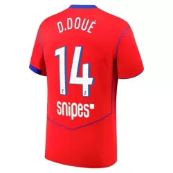 Paris Saint-Germain Desire Doue 14 Shirt Heren Derde 2025/26 Paris Saint-Germain Desire Doue 14 Shirt Heren Derde 2025/26