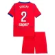 Paris Saint-Germain Hakimi 2 Tenue Kind Derde 2025/26 Paris Saint-Germain Hakimi 2 Tenue Kind Derde 2025/26