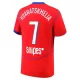 Paris Saint-Germain Kvaratskhelia 7 Shirt Heren Derde 2025/26