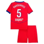 Paris Saint-Germain Marquinhos 5 Tenue Kind Derde 2025/26