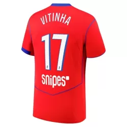 Paris Saint-Germain Vitinha 17 Shirt Heren Derde 2025/26 Paris Saint-Germain Vitinha 17 Shirt Heren Derde 2025/26