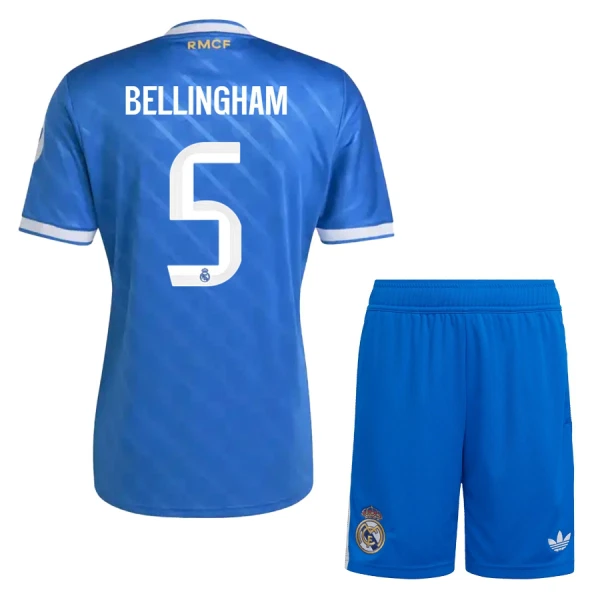 Real Madrid Bellingham 5 Tenue Kind Derde 2025/26 Real Madrid Bellingham 5 Tenue Kind Derde 2025/26