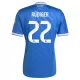 Real Madrid Rudiger 22 Shirt Heren Derde 2025/26 Real Madrid Rudiger 22 Shirt Heren Derde 2025/26