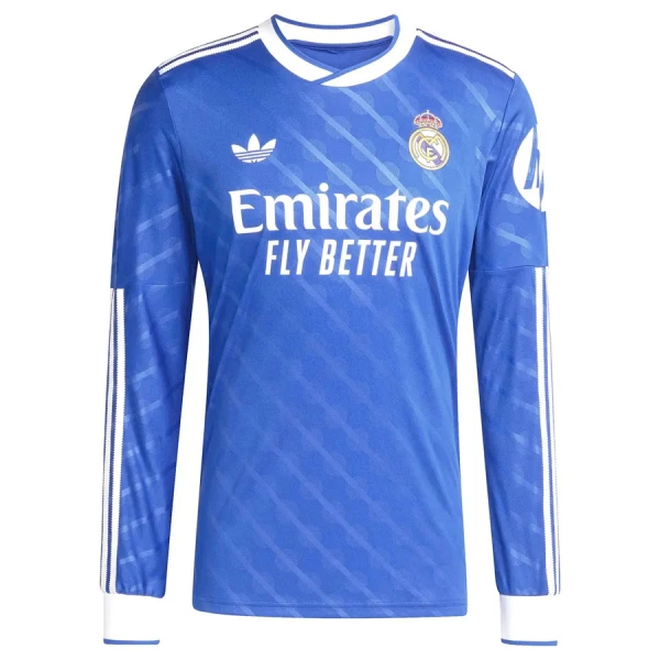 Real Madrid Shirt Heren Derde 2025/26 Lange Mouw Real Madrid Shirt Heren Derde 2025/26 Lange Mouw