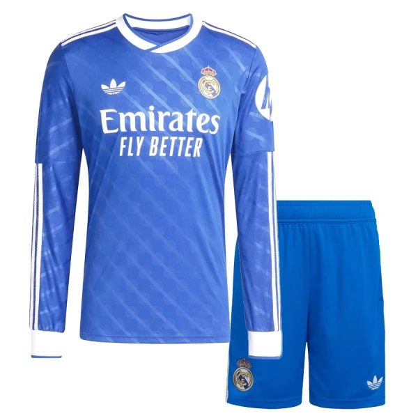 Real Madrid Tenue Kind Derde 2025/26 Lange Mouw Real Madrid Tenue Kind Derde 2025/26 Lange Mouw