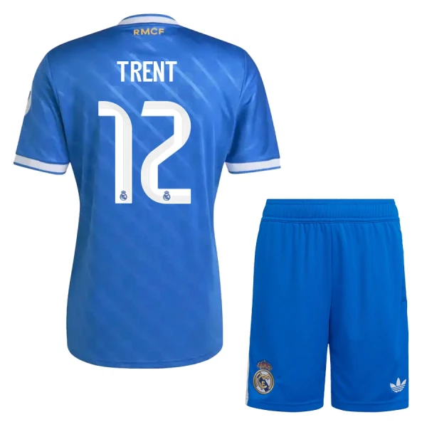 Real Madrid Trent Alexander-Arnold 12 Tenue Kind Derde 2025/26 Real Madrid Trent Alexander-Arnold 12 Tenue Kind Derde 2025/26