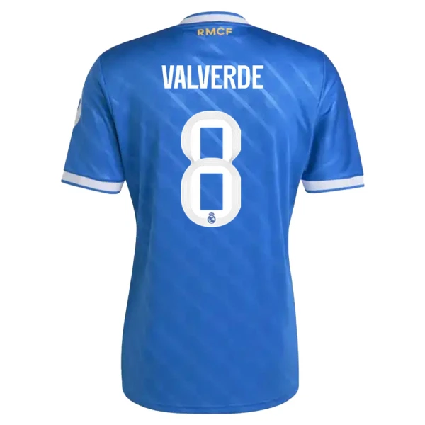 Real Madrid Valverde 8 Shirt Heren Derde 2025/26