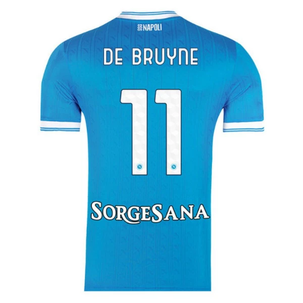 SSC Napoli De Bruyne 11 Tenue Kind Thuis 2025/26