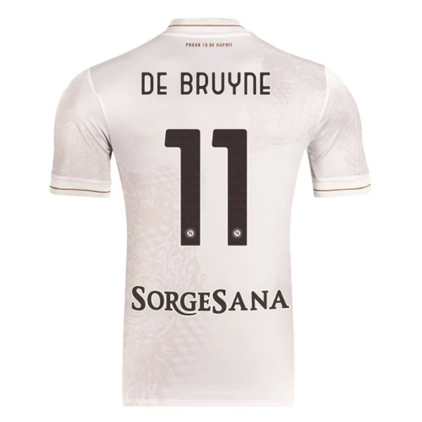 SSC Napoli De Bruyne 11 Tenue Kind Uit 2025/26