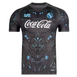 SSC Napoli Pre-Match Shirt Heren 2025/26 Zwarte SSC Napoli Pre-Match Shirt Heren 2025/26 Zwarte