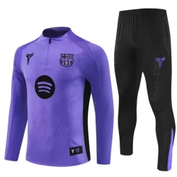 FC Barcelona Trainingssweaterset Heren 2025/26 Kwartrits Purper FC Barcelona Trainingssweaterset Heren 2025/26 Kwartrits Purper