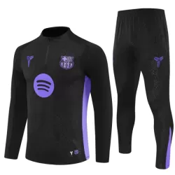 FC Barcelona Trainingssweaterset Heren 2025/26 Kwartrits Zwarte FC Barcelona Trainingssweaterset Heren 2025/26 Kwartrits Zwarte