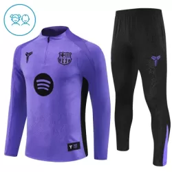FC Barcelona Trainingssweaterset Kind 2025/26 Kwartrits Purper FC Barcelona Trainingssweaterset Kind 2025/26 Kwartrits Purper