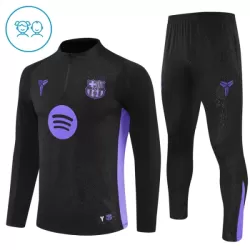 FC Barcelona Trainingssweaterset Kind 2025/26 Kwartrits Zwarte FC Barcelona Trainingssweaterset Kind 2025/26 Kwartrits Zwarte