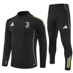Juventus Trainingssweaterset Heren 2025/26 Kwartrits Zwarte
